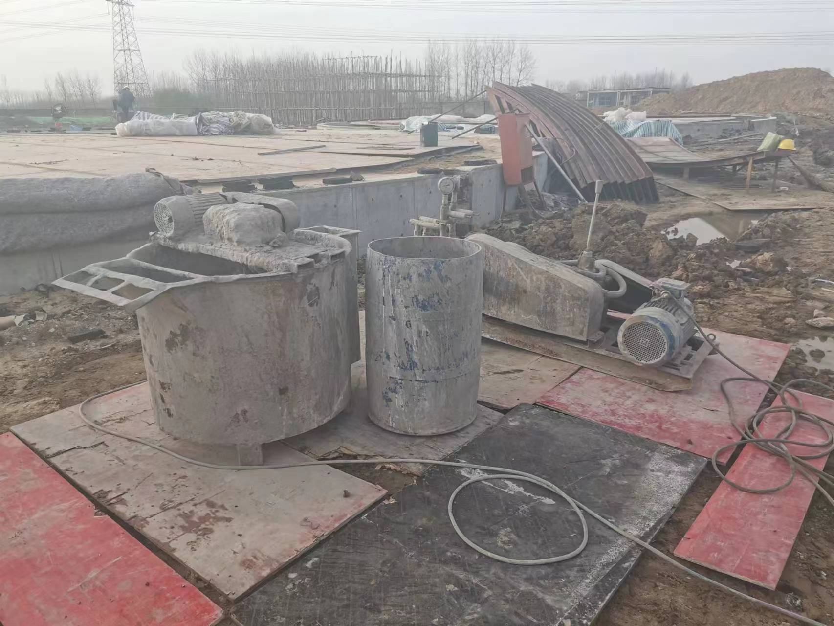 和林格尔顶管注浆